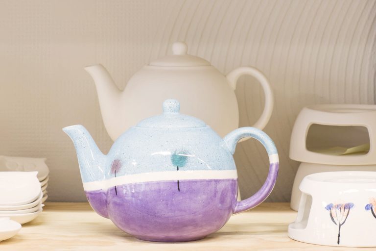 Teekanne bemalen