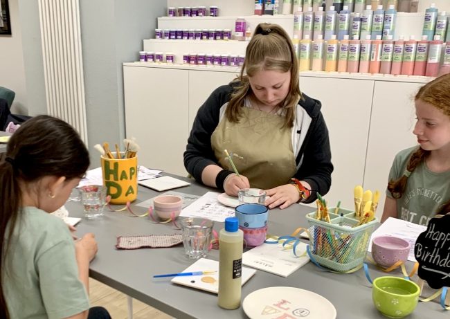 Kindergeburtstag in der Måleri