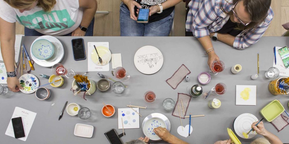 Mädelsabend in der Maleri 1